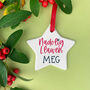Personalised Welsh Christmas Decoration, thumbnail 2 of 4