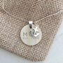 Sterling Silver And Shell Personalised Mummy Necklace, thumbnail 6 of 8