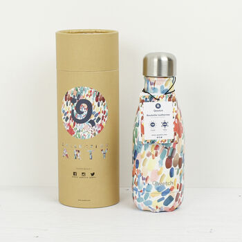 Arty Insulated Stainless Steel Bottle, 4 of 8
