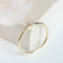 Yellow Gold Diamond Dot Engagement Ring, thumbnail 2 of 4