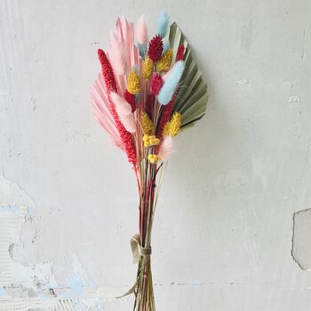 Brights Letterbox Dried Flower Display