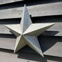 Steel Armish Barn Star For The Home Or Garden, thumbnail 2 of 11