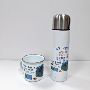 Personalised Walkers Flask And Mug Set, 12 of 12