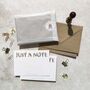 Just A Note Floral Notelets Gift Set, thumbnail 7 of 7