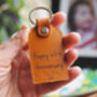 Personalised Grandparents Leather Key Ring, thumbnail 2 of 6