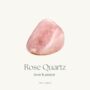 Pocket Heart For Love Rose Quartz Crystal Keepsake Gift, thumbnail 4 of 4