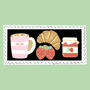 Biscuiteers Hand Iced Breakfast In Bed Letterbox Biscuits, thumbnail 1 of 2