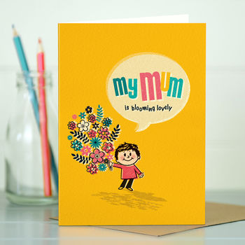 Mum Card ‘Flowers For Mum’, 2 of 4