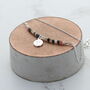 Personalised Tourmaline Charm Necklace, thumbnail 1 of 2