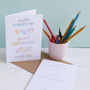 Personalised Colour In I Love Daddy Father’s Day Card, thumbnail 4 of 11