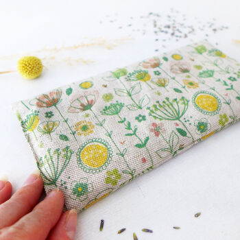 Floral Meadow Lavender Eye Pillow, 4 of 6
