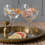 Personalised Engraved Gin Goblet Cocktail Gift For Friend, thumbnail 4 of 5