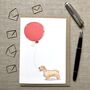 Personalised Lucas Terrier Dog Birthday Card, thumbnail 1 of 4