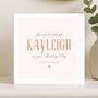 Best Friend On Wedding Day Personalised Card, Gift For Bride, thumbnail 7 of 8