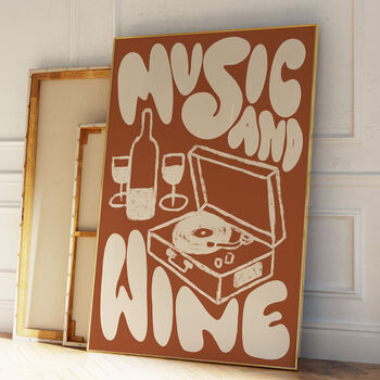 Music And Wine Print, 2 of 10
