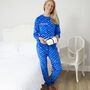 Personalised Matching Mum And Child Snowflake Pyjamas, thumbnail 3 of 9