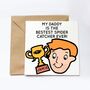 Personalised Bestest Spider Catcher Card, thumbnail 1 of 3