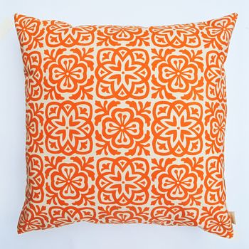 Moroccan Tile Square Cushion Cover, 10 of 12