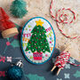 Merry Christmas Felt Craft Brooch Kit, thumbnail 1 of 5