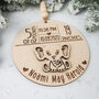 Personalised Baby Stats First Christmas Ornament, thumbnail 4 of 6
