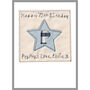 Personalised Initial Star Birthday Card For Him, thumbnail 11 of 12
