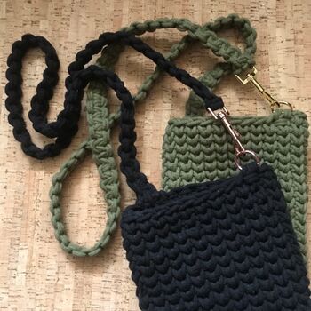 Anita Cross Body Bag Crochet And Macramé Kit, 6 of 7