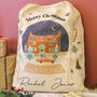 Personalised Snow Globe Christmas Santa Sack Gift, thumbnail 3 of 6