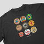 Newcastle Beer Mats Oversized T Shirt, thumbnail 6 of 8