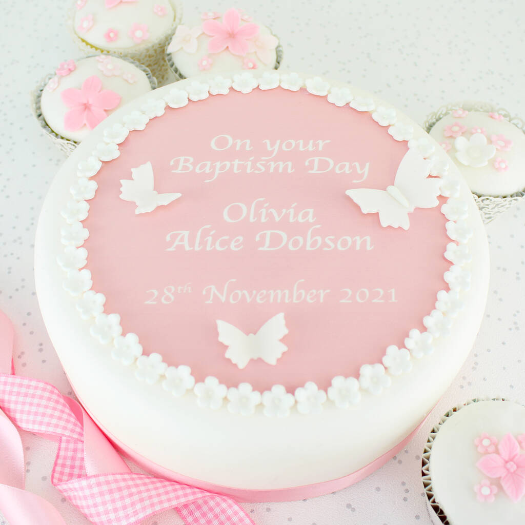 Christening cakes - Baptism cake ideas for Girls - Cake Decorating Tutorials