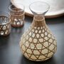 Glass And Rattan Carafe, thumbnail 1 of 1