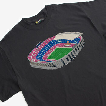 Camp Nou Stadium Barcelona T Shirt, 3 of 4