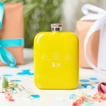 Personalised Hobby Hip Flask, 9 of 9