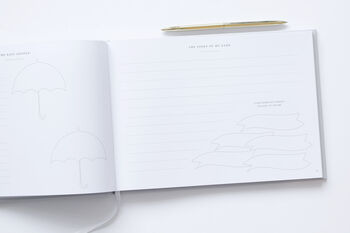 Baby Memory Book Jungle With Gold Foil, 6 of 12
