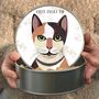 Cat Tin With Nine Personalised Designs, thumbnail 4 of 9
