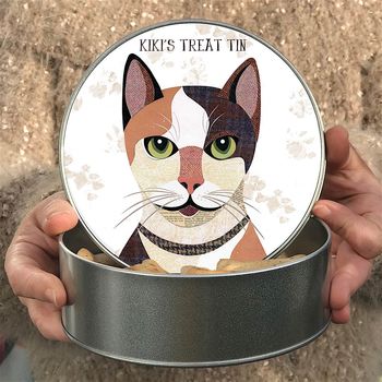 Cat Tin With Nine Personalised Designs, 4 of 9