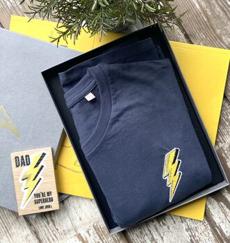 Super Hero T Shirt And Plaque In A Gift Box, 4 of 9