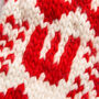 Personalised Christmas Stocking Knitting Kit Red, thumbnail 5 of 8