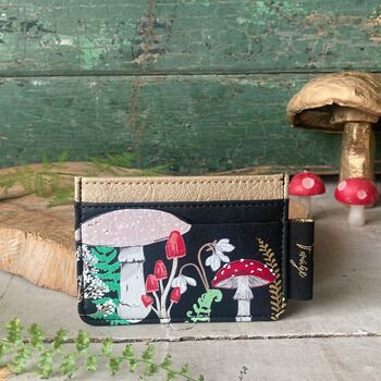 Mushroom And Woodland Card Holder, 2 of 4