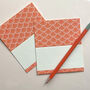 Shell Orange Place Cards, thumbnail 1 of 2