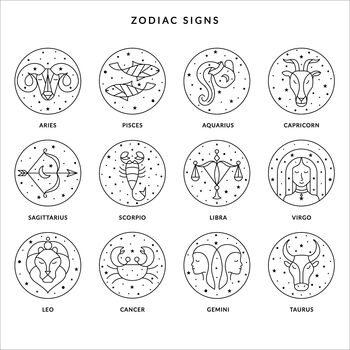 Zodiac Star Sign Tote Bag, 6 of 7