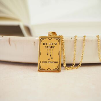 The Great Gatsby Book Necklace, 4 of 8
