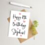 Personalised Girls Age Birthday Card, thumbnail 1 of 1