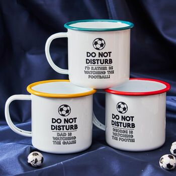 Enamel Personalised Football Mug, 4 of 4