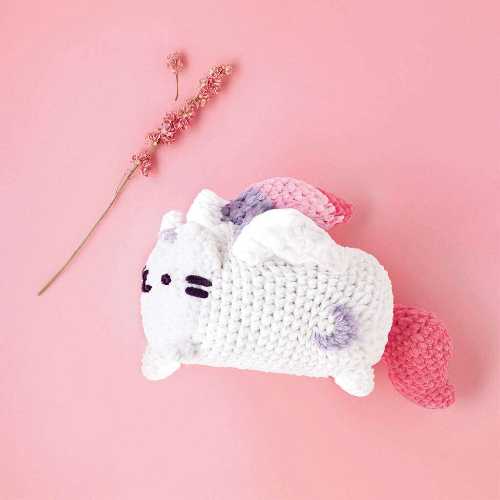 Make Your Own Pusheen Super Pusheenicorn Crochet Kit By Stitch & Story