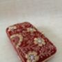 Indian Red Rectangular Clutch Bag, thumbnail 6 of 10