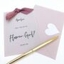Vellum Bow Will You Be My Bridesmaid Card, thumbnail 4 of 12
