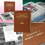 Bristol City Personalised Football Gift Robins Newspaper History Book, thumbnail 9 of 12