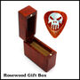 Punisher Burma Padauk Guitar Pick In A Gift Box, thumbnail 5 of 7