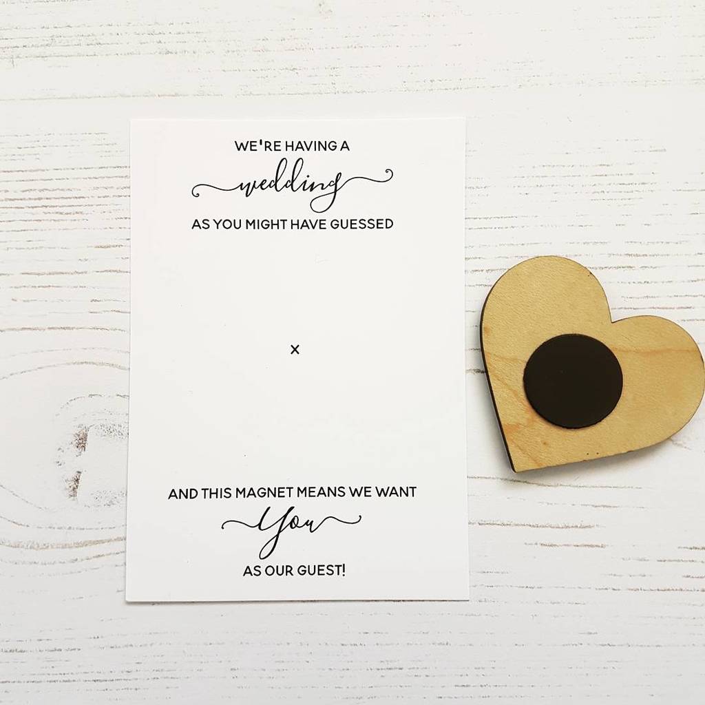 Calendar Save The Date Magnet By Design By Eleven Notonthehighstreet