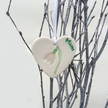 Hanging Heart Decoration Mothers Day Gift For Mum, 2 of 3